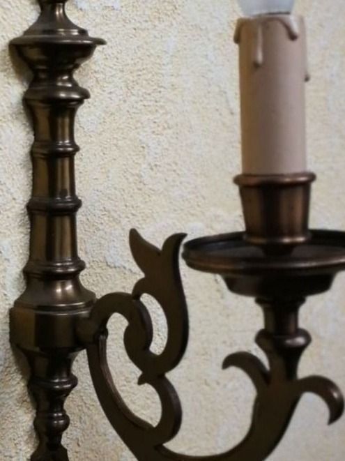 Lampen: Wandlampe Kerzenlampe – Gebraucht aus himmelried von bribuli 1
