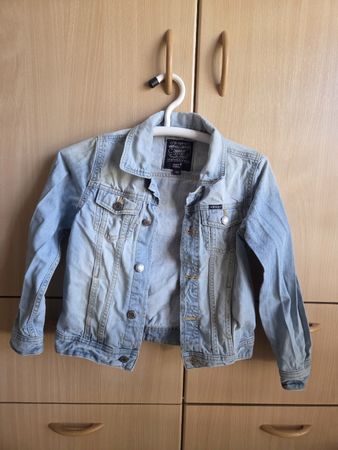 Denim Jacket Here and There Blue Size 140 Good Condition