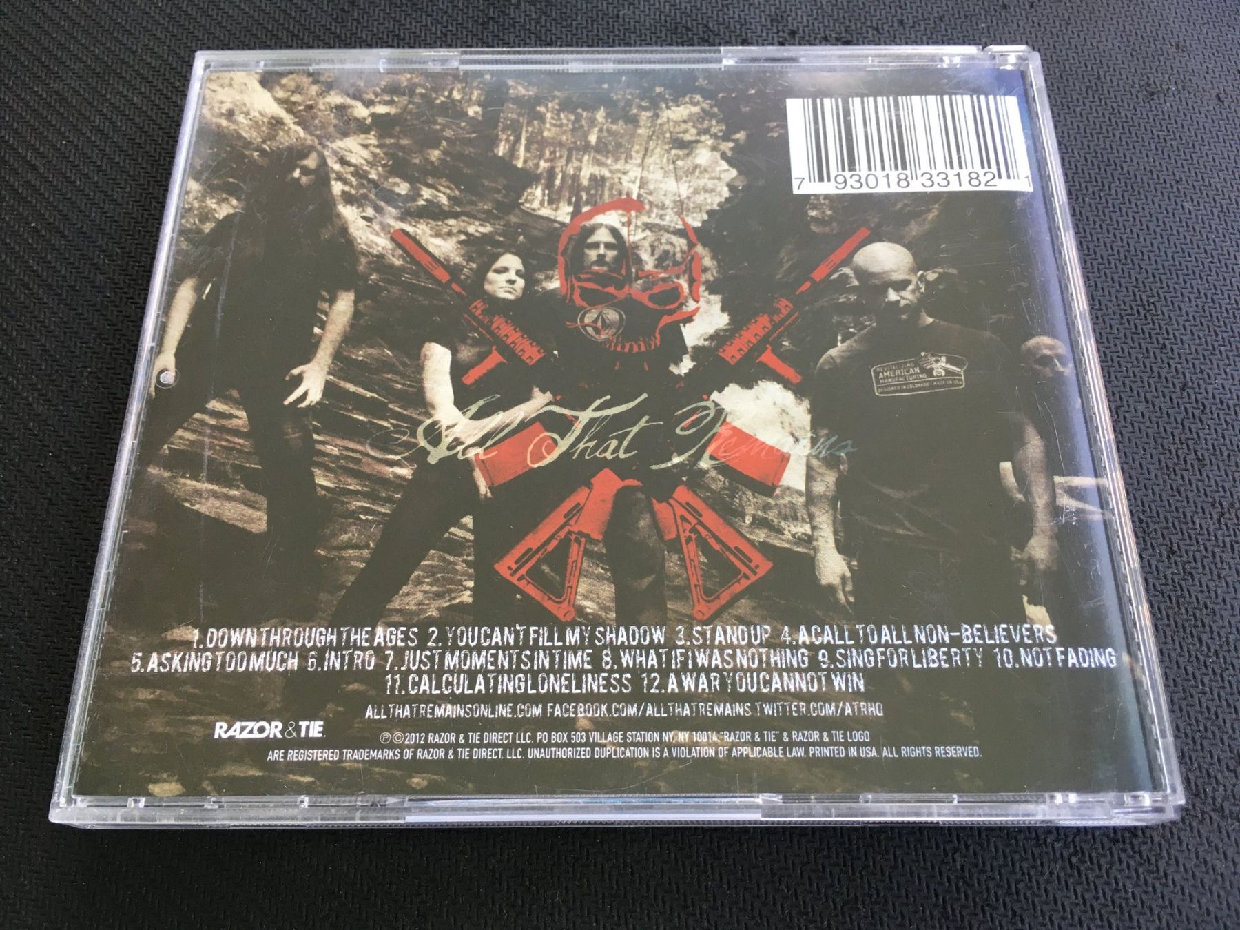 CD: All That Remains - A War You Cannot Win -CD- – Usato da St.Gallen venduto da MedienJoe 2