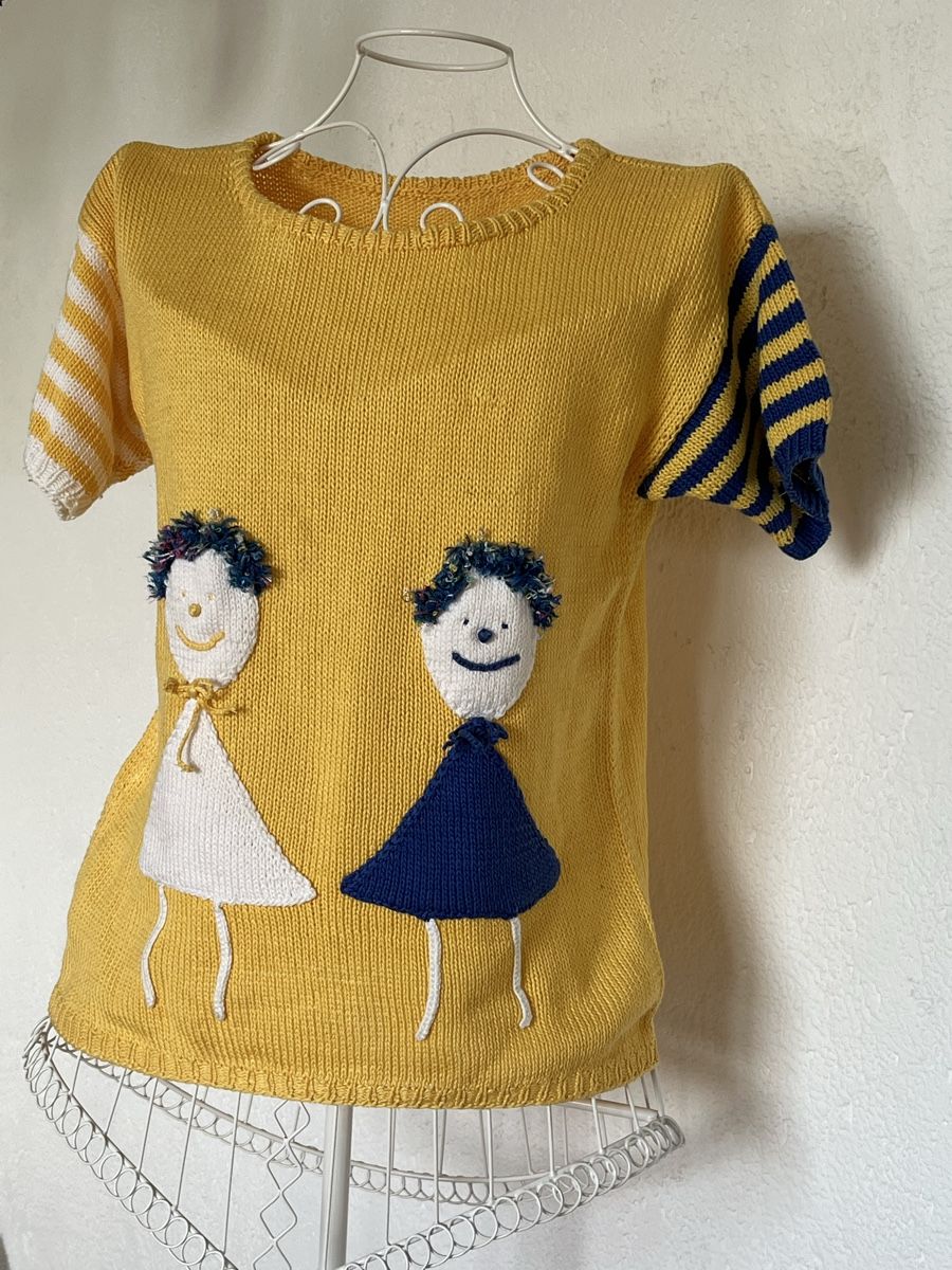 Maglioni & Felpe: Mädchen Pulli Handgestrickt  – Usato da Rorschacherberg venduto da Artmaru 1