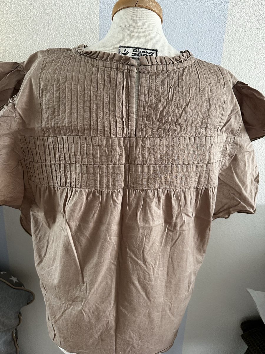 Top: Top Bluse braun Gr. L (38)  – Usato da Bassersdorf venduto da Ayumiyamaguchi 1
