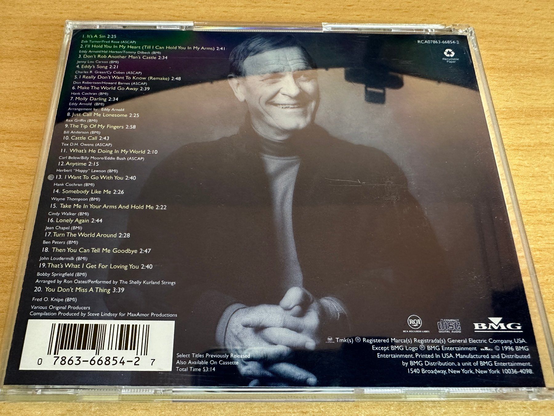 CD: Eddy Arnold – The Essential Eddy Arnold – Usato da Rikon im Tösstal venduto da Alpenmutz 1