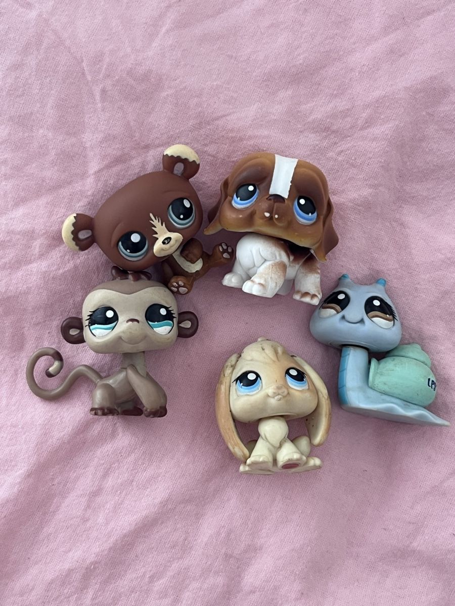 Littlest Pet Shop Statuette: x5 Littlest Pet Shop old figures – Usato da Le Grand-Saconnex venduto da Koko.hime_ 3