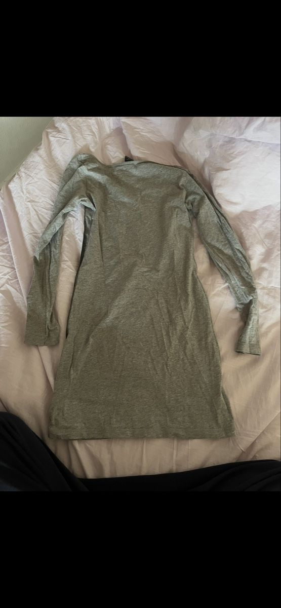H&M Vestiti: Kleid langarm grau Grösse M mit Print – Nuovo (secondo la descrizione) da Vaduz venduto da besties 3