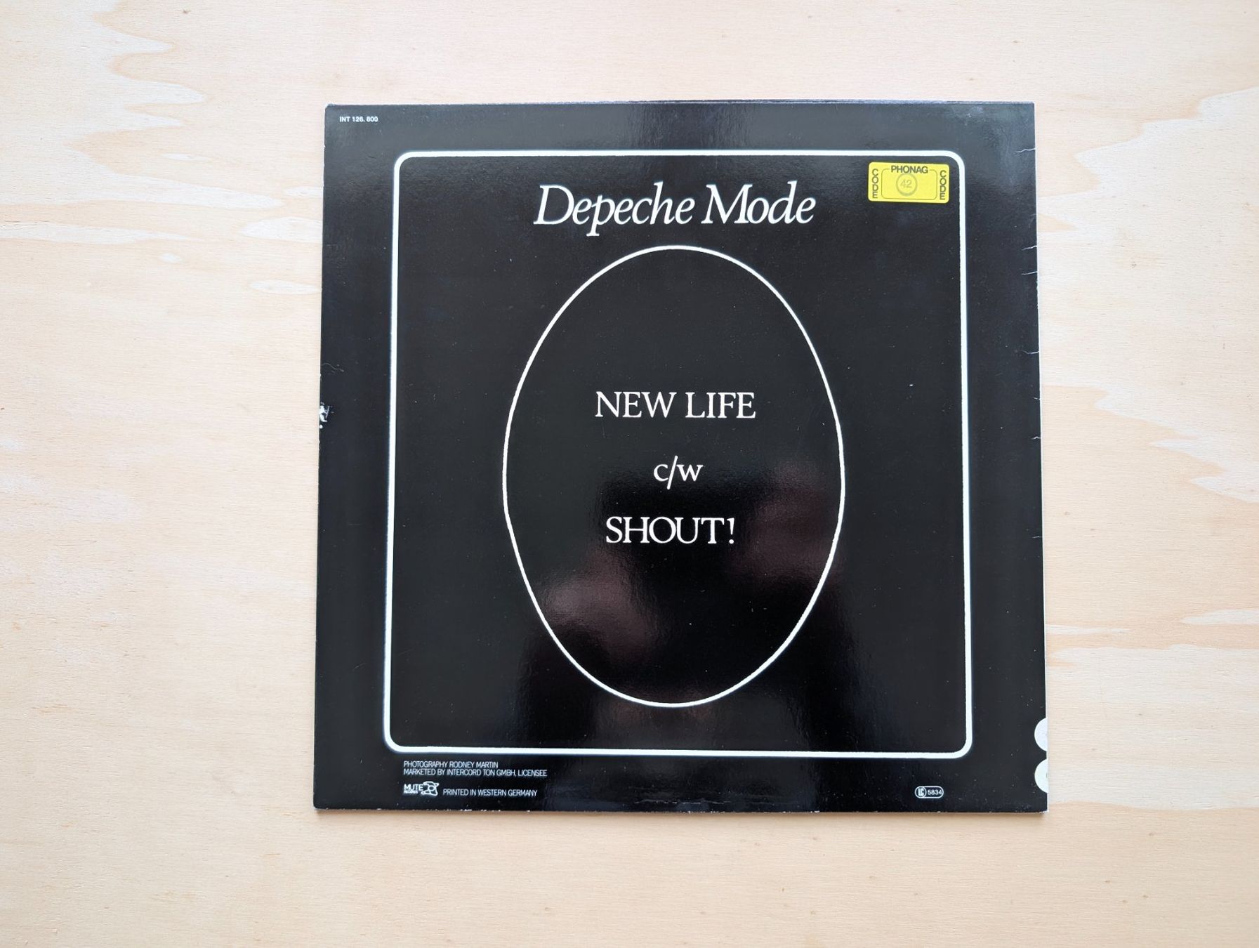 Dischi in vinile: Depeche Mode – New Life  D 81 – Usato da Ebikon venduto da kisuM 1