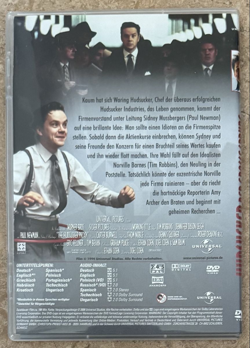 Alle DVDs: HUDSUCKER DER GROSSE SPRUNG – Neu (gemäss Beschreibung) aus Dietikon von AndreaSch01 1