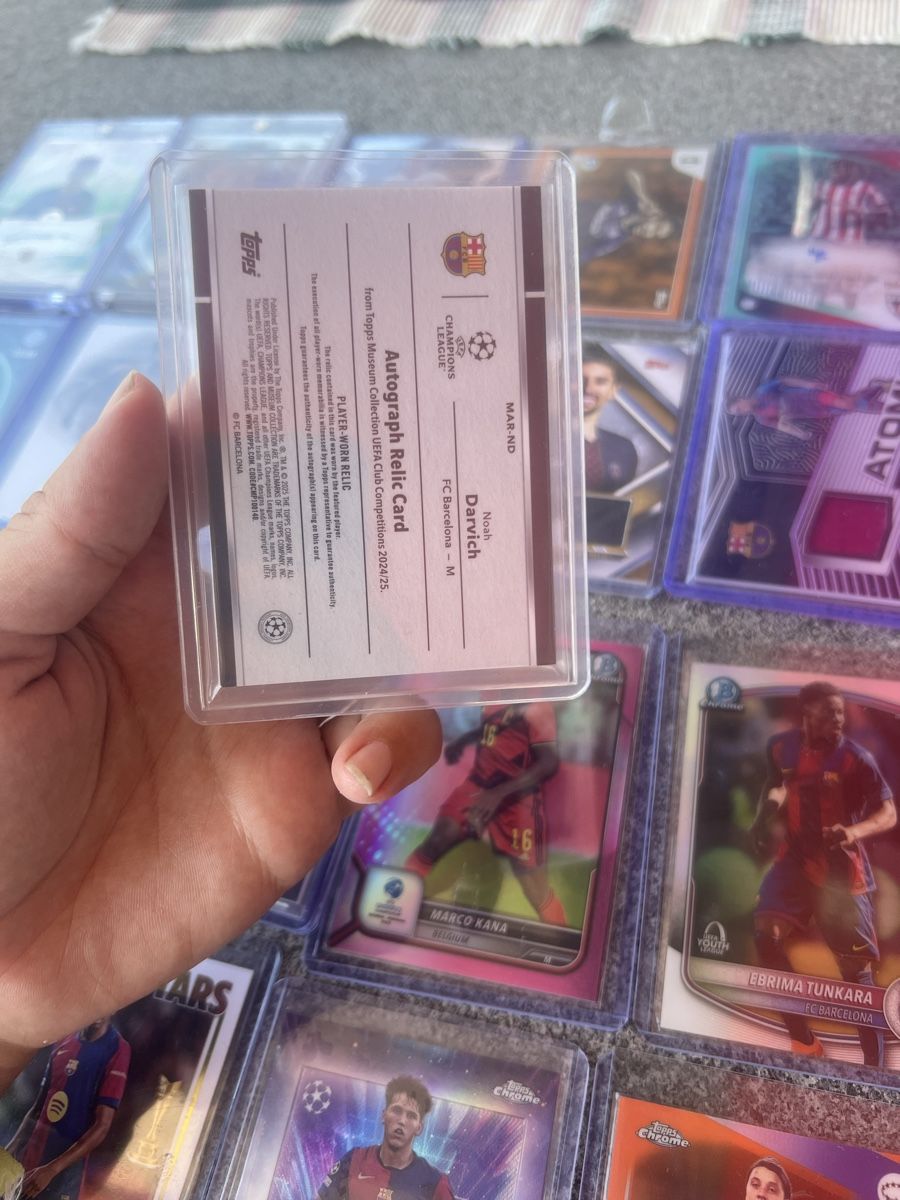Topps Cartes à collectionner: Topps Noah Darvich RC Auto/Patch /50 – D'occasion à Uhwiesen par maflo2 1
