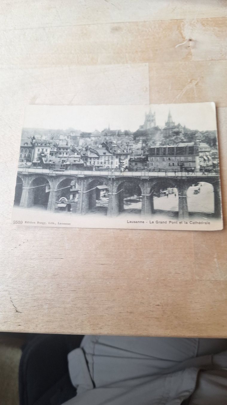 Cartes postales: Ansichtskarte Lausanne – D'occasion à Appenzell-Steinegg par lichs