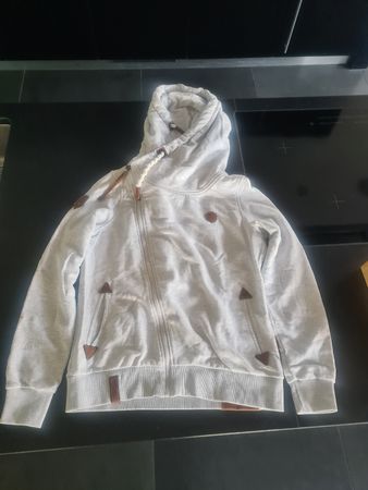 NAKETANO Damen Hoodie, Grau, Grösse L – Super Zustand!