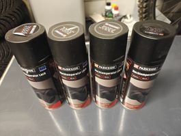 Hochtemperaturlack Schwarz Bremmssattel Auspuff usw. 