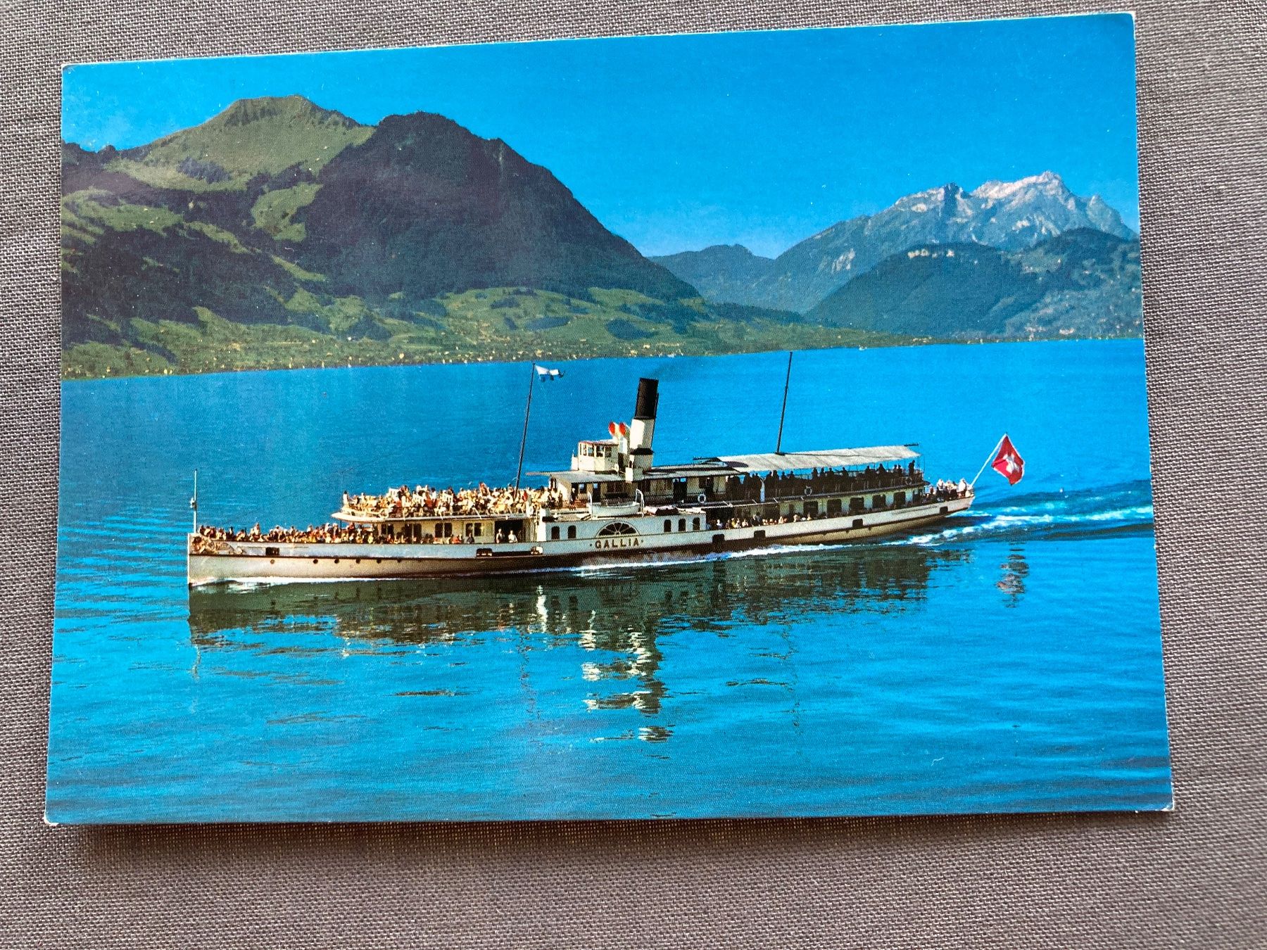 Ansichtskarten: 2 farbige Eisenbahn-Ansichtskarten (Dampflokomotiven) 1. Met – Gebraucht aus Zürich von mik_h9ty 1