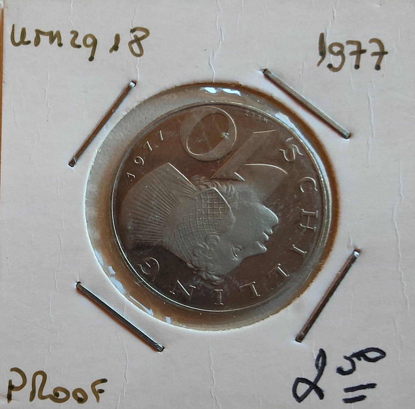 Tutti le monete: Österreich-10 Schilling 1977 PP – Nuovo (secondo la descrizione) da Hittnau venduto da stamps_and_coins