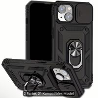 Schutzhülle iPhone 13/14 mit Schiebefach schwarz neu
