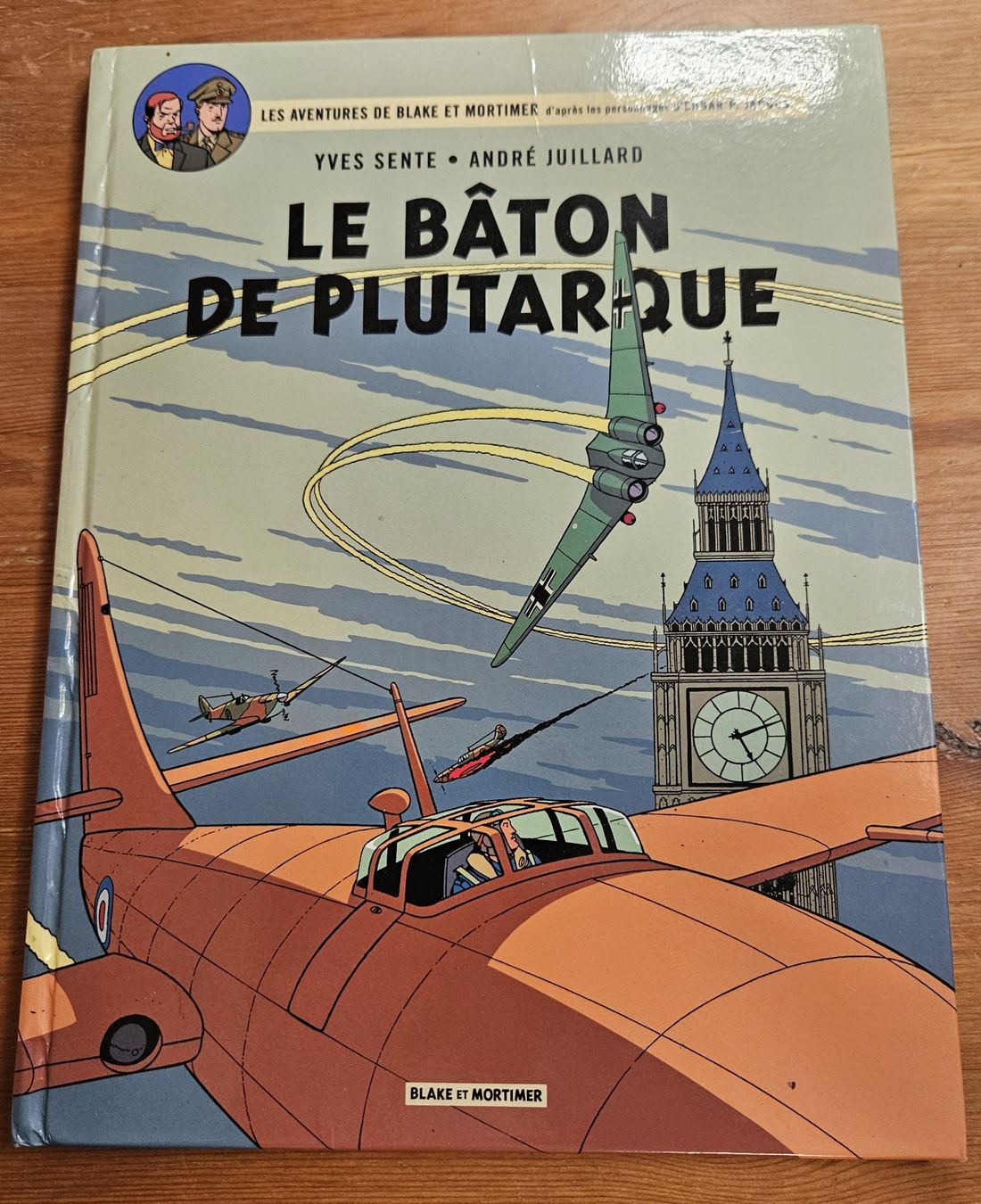 Fumetti: Blake et Mortimer N 23 BE- G.FORMAT Le Bâton de Plutarque – Usato da Prévonloup venduto da bitume1975