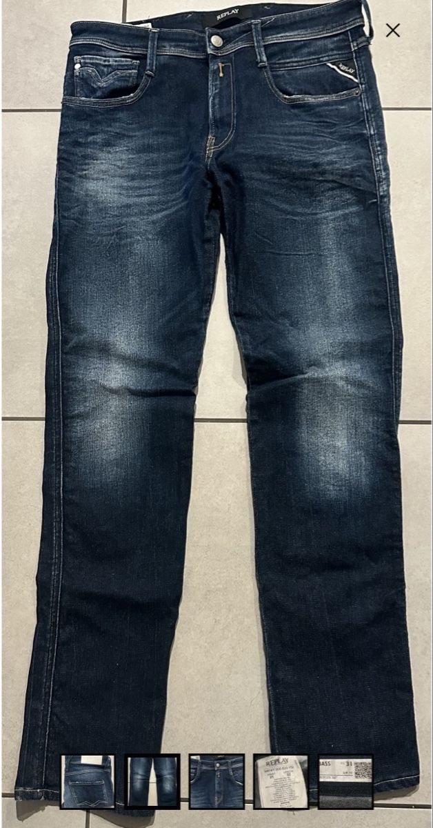 Replay Jeans: REPLAY SLIM FIT JEANS W31/L32 – Usato da Dornach venduto da aze_h6rq 1