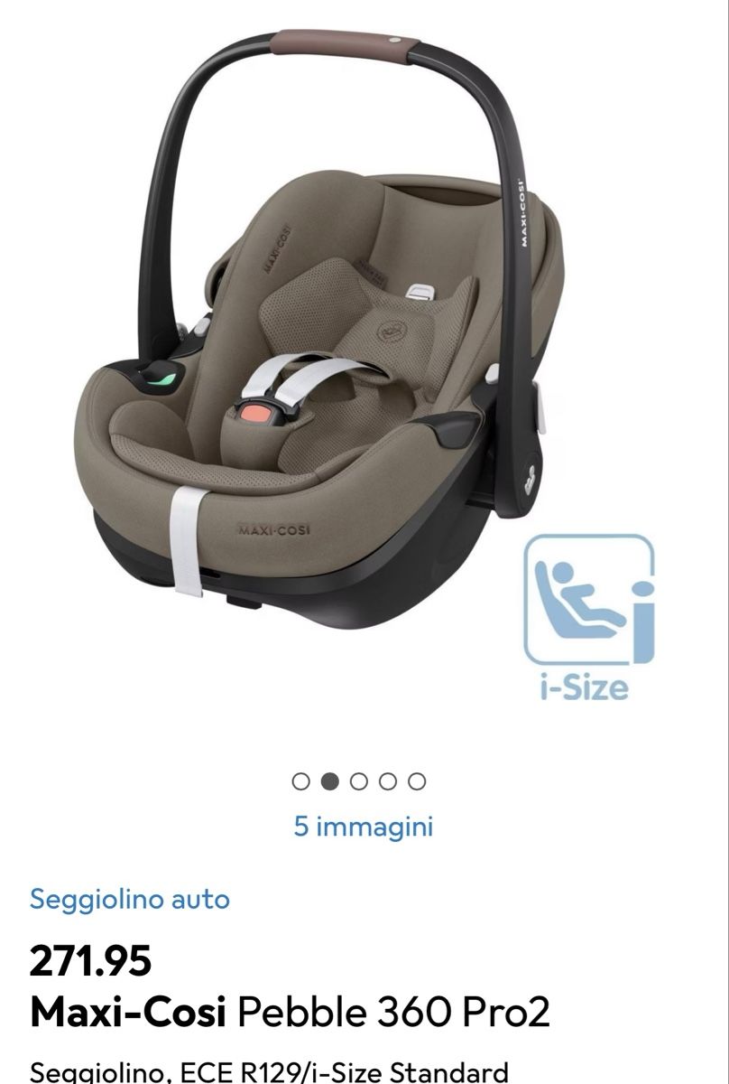 Maxi-Cosi Seggiolini per auto: maxi così pebble 360 pro 2 – Nuovo (secondo la descrizione) da Biasca venduto da Laurass4 1