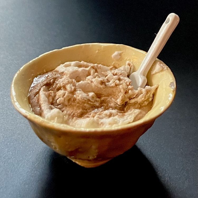 Herstellung von Schokoladencrème für Puppenstuben. Handarb. | Kaufen ...