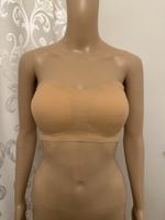 Bustier ohne Träger Beige Grösse 85-90A-B neuwertig