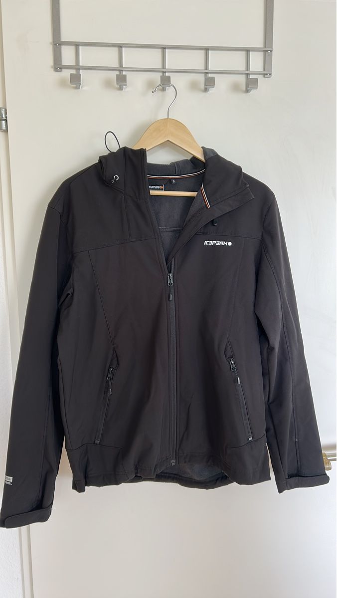 Icepeak Giacche: Icepeak Softshell Jacke, Schwarz, Grösse S – Usato da Nänikon venduto da Amerika73
