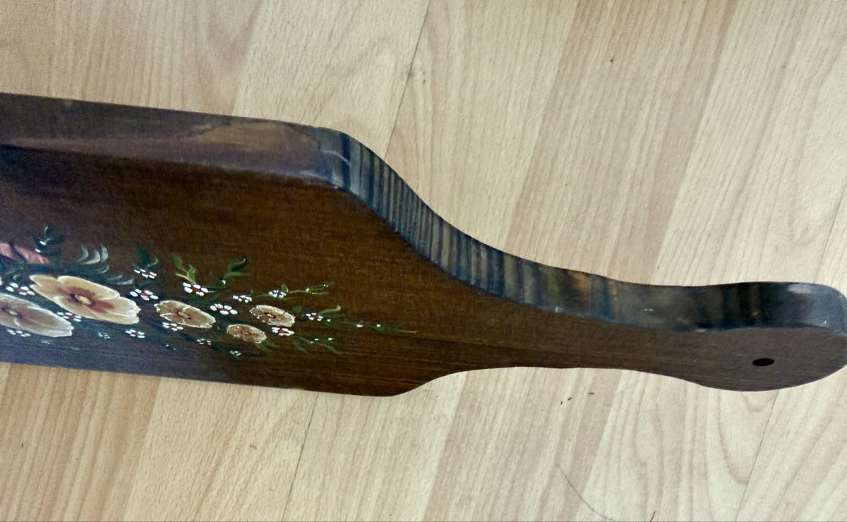 Articoli in legno: Brett mit Bauernmalerei – Usato da Zug venduto da Malibu117 1