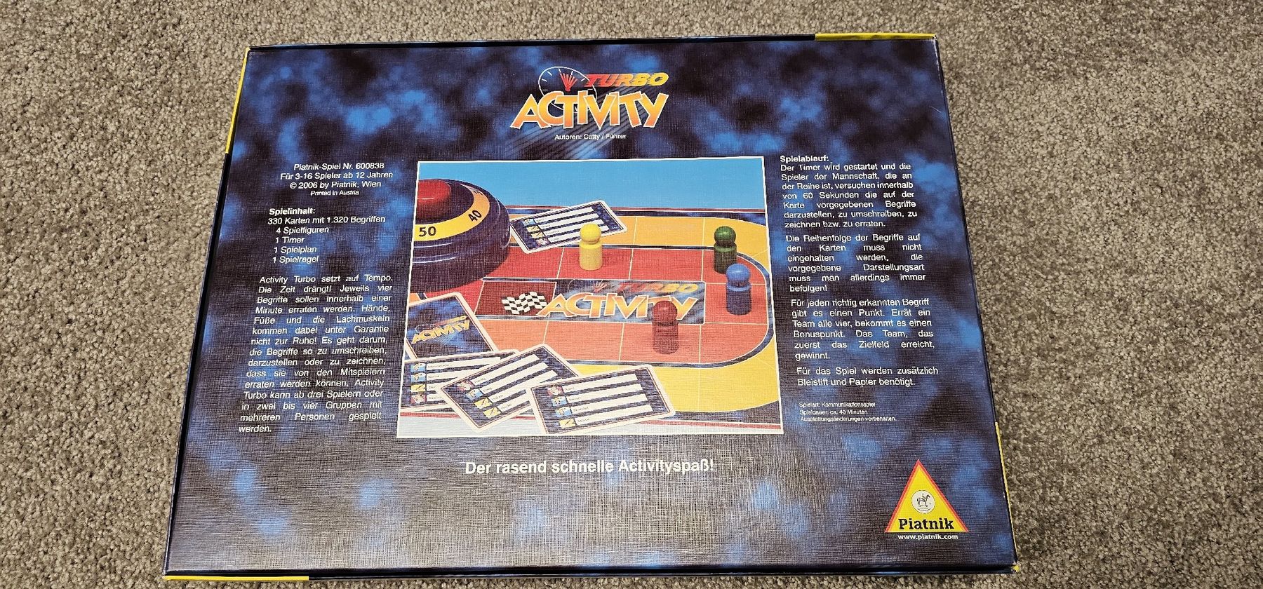 Spiele: Turbo Activity – Neu und originalverpackt aus Biberstein von Sammler74 3