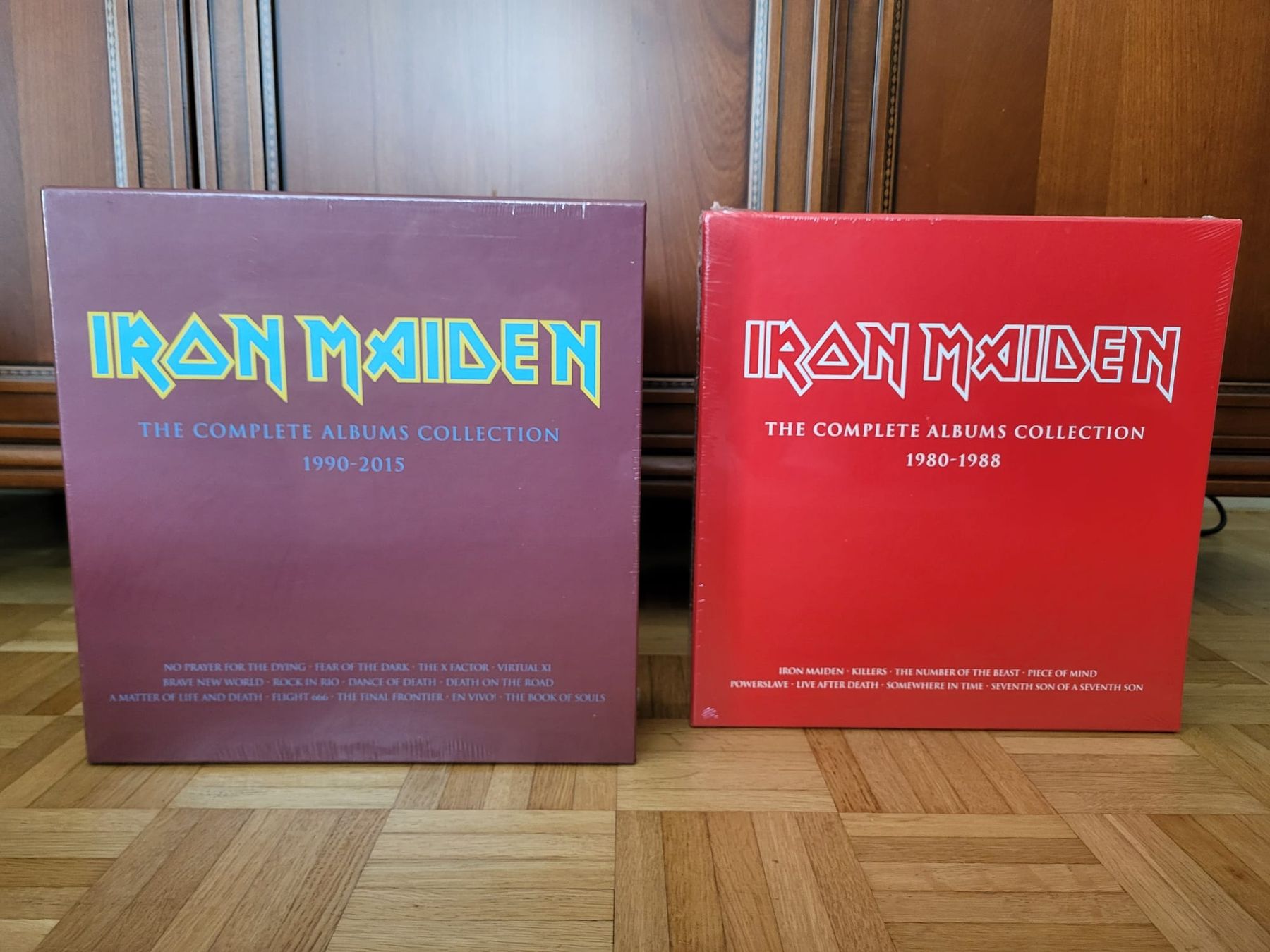 Dischi in vinile: iron maiden LP boxes 2014/17 – Nuovo e nell'imballaggio originale da Bremgarten AG venduto da BenjaB