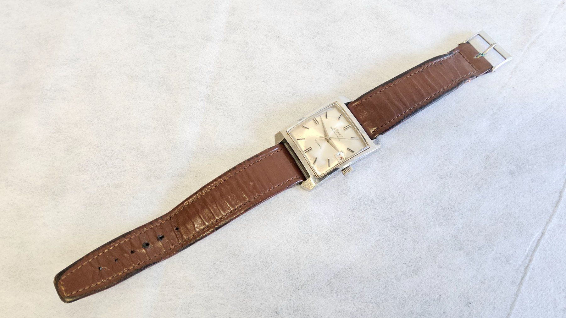 Orologi: Montre automatic vintage Camy Superautomatic avec dâte – Usato da Malleray venduto da Frederic24 1