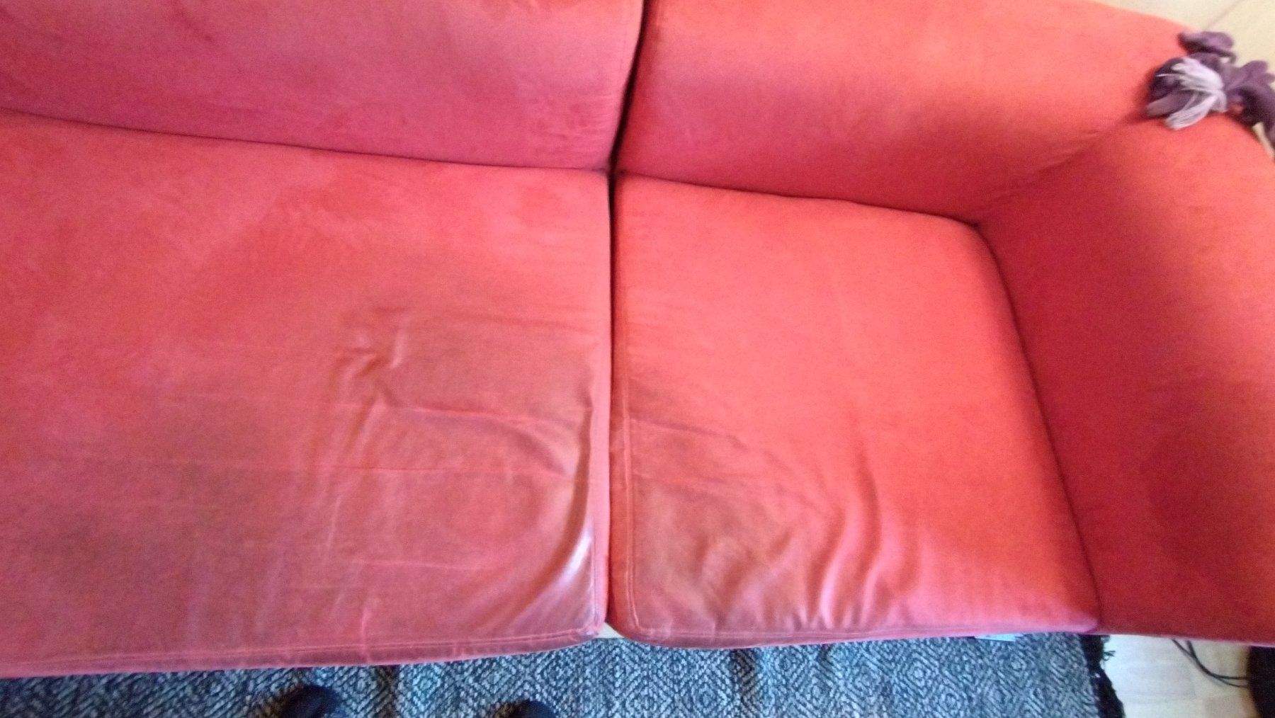 Divani: Grosses rotes Ecksofa abzugeben – Usato da Bern venduto da Connae75 3