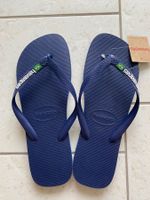 Havaianas Brasil Logo Unisex - Navy Blue