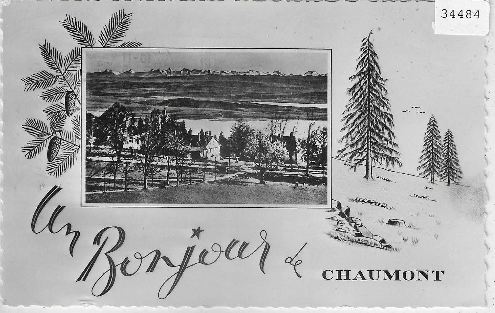 Cartes postales: Un Bonjour de Chaumont – D'occasion à Ettingen par Kartenplanet