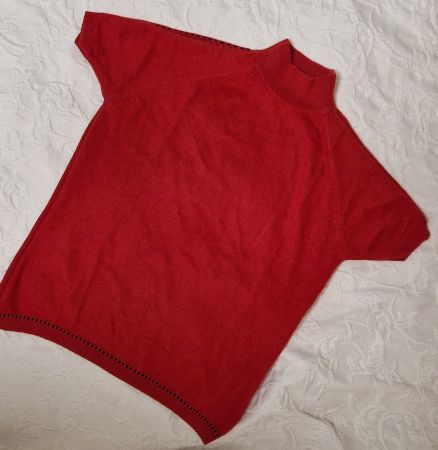 Pull soie manches courtes Et Dieu Créa La Femmee