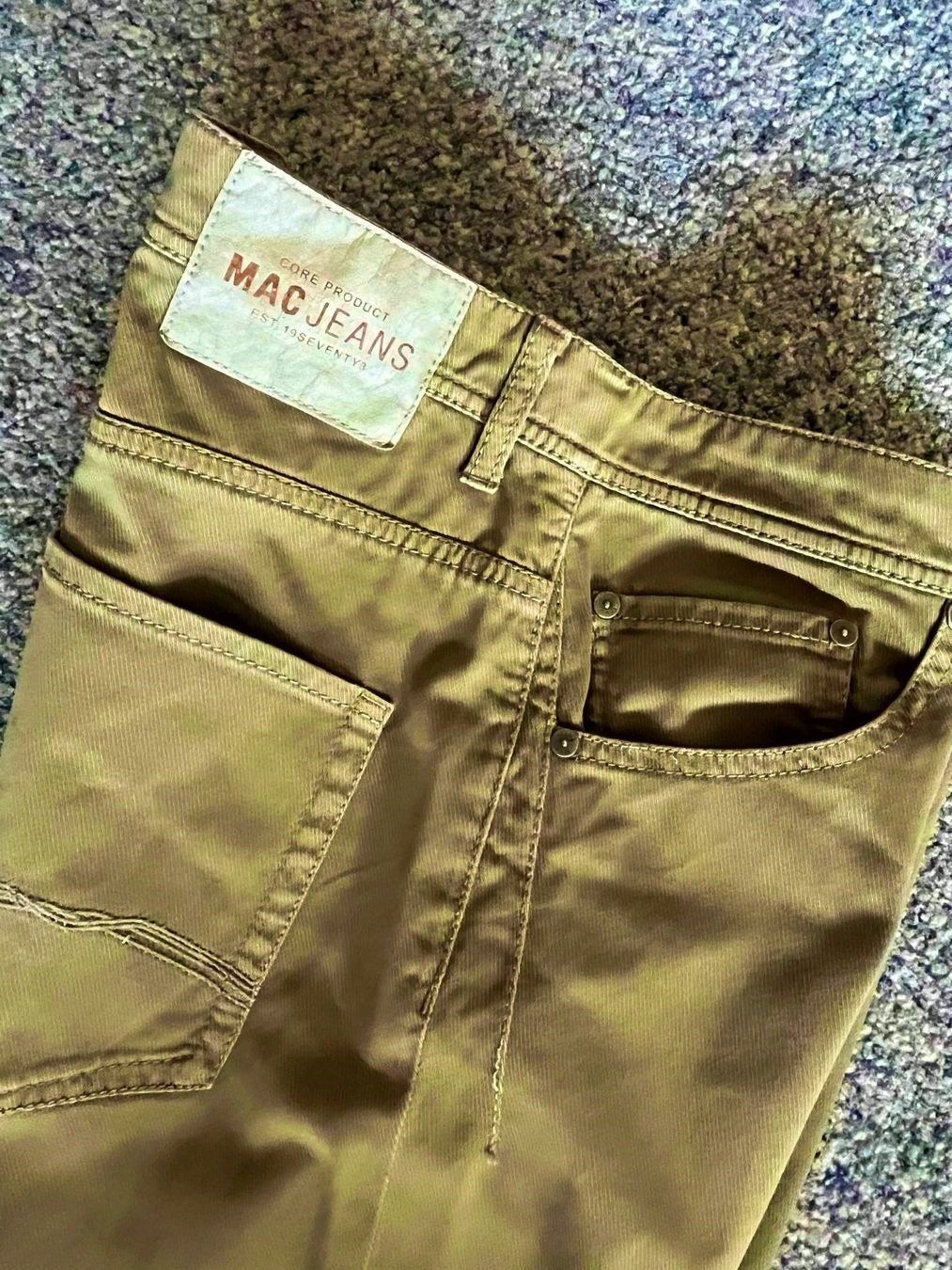 Jeans: MAC Jeans, Men, regular fit, hellkhaki/beige, Gr.33"/M/Gr.50 – Usato da Adliswil venduto da eri.40 2