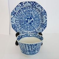 Teeschale und Untere Chinoiserie um 1890
