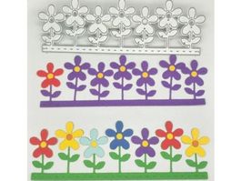 Stanzschablone Nr. R25, Blumen (Sizzix geeignet)