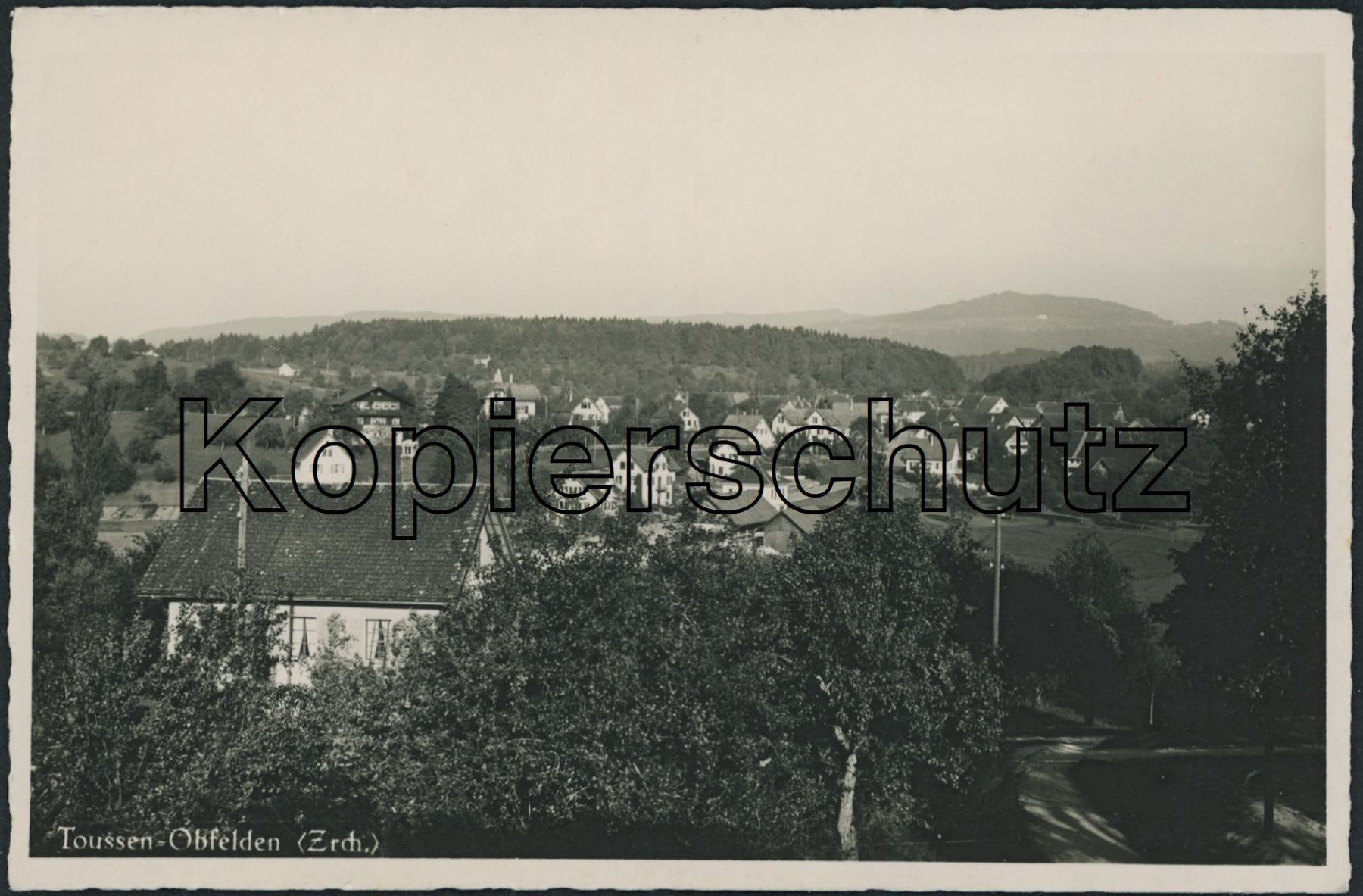 Cartoline postali: ZH Toussen - Obfelden – Nuovo (secondo la descrizione) da Schindellegi venduto da leecollect