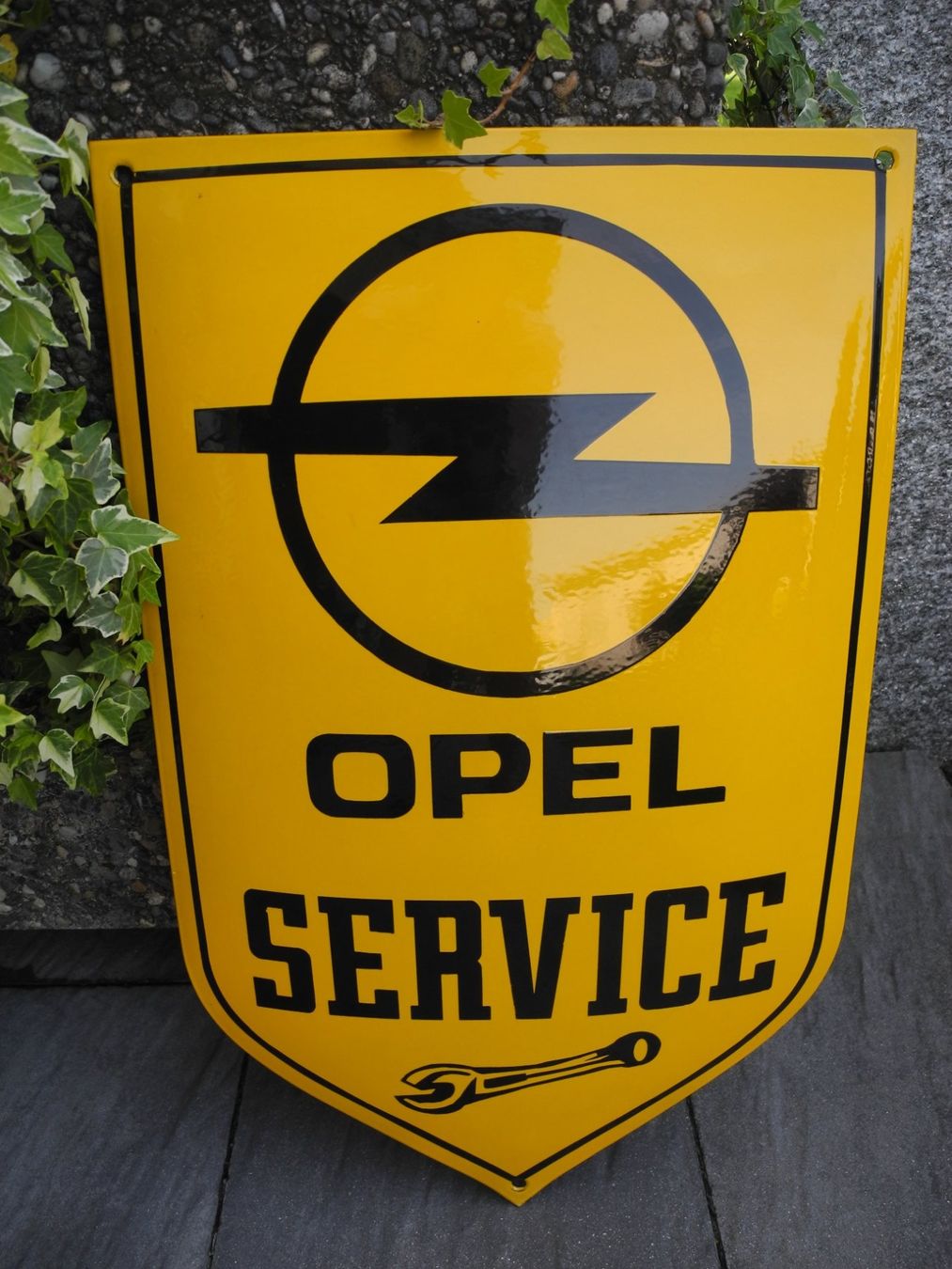 Schilder: Grosses Opel Emailschild – Neu (gemäss Beschreibung) aus Reinach AG von Huckleberrysix 1