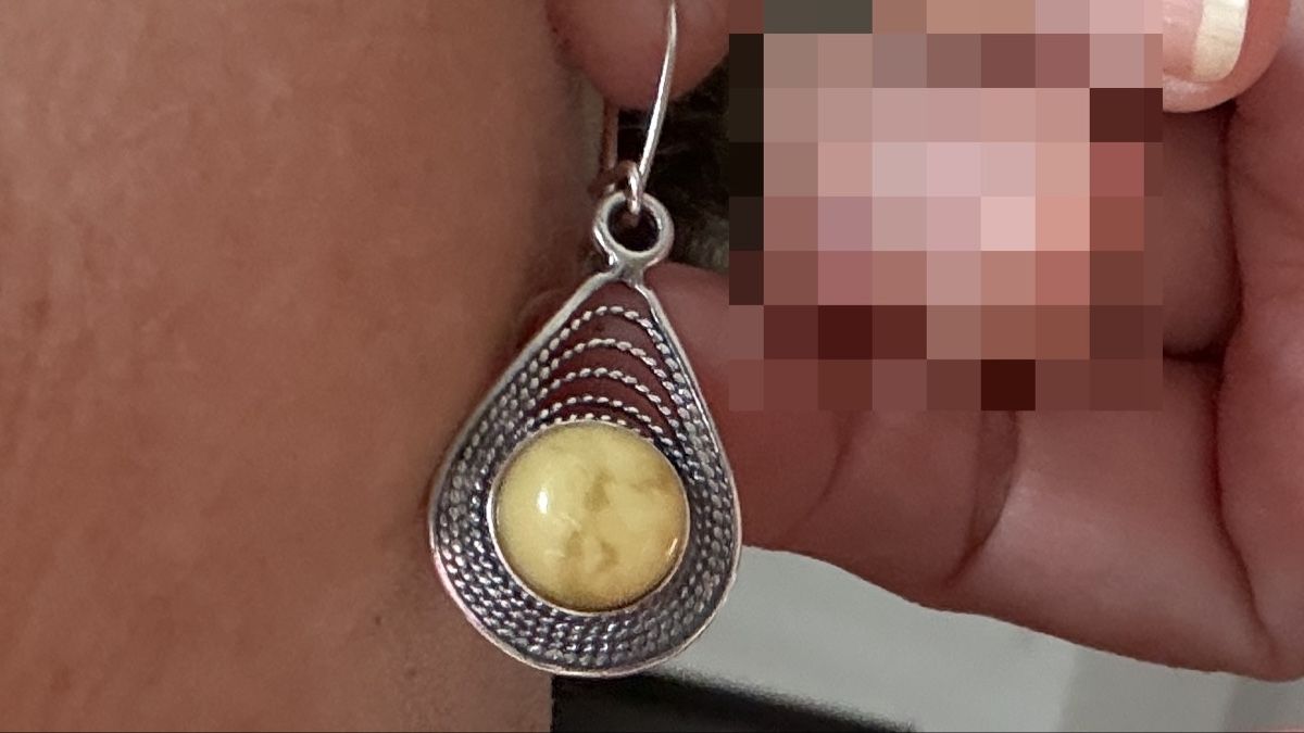 Ohrringe & -stecker: Ohrhänger Silber mit Bernstein Tropfenform neu – Neu und originalverpackt aus Ebikon von Leonidas2