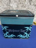 Messmer Tee Cabinetdose Blechdose schwarz gebraucht