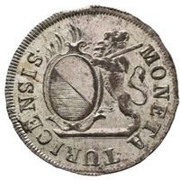 5 Schilling 1783 Zürich, vorz., irisierende Patina, Stgl.