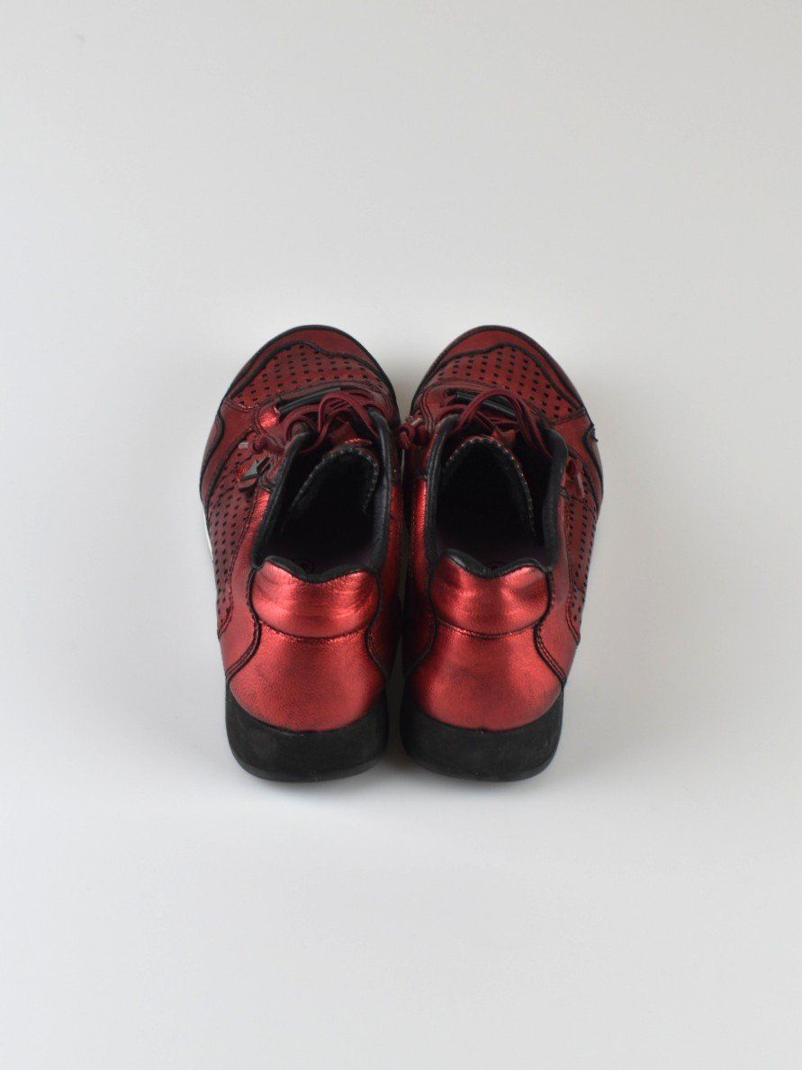 Walder Chaussures femmes: 1874 Walder Sneaker, Gr.40, rot metallic – D'occasion à Nürensdorf par 2ND_STORY 1