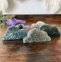 ✲ 1 Stk. Moosachat Wolke ✲ 20g / 53mm Moos Agate