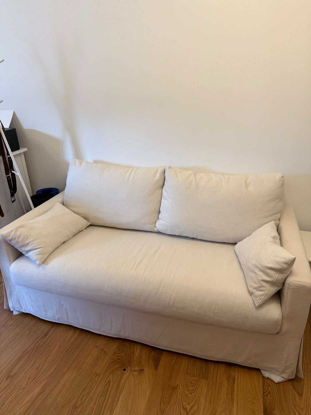Ikea Divani: HYLTARP 2-seat sofa-bed, Gransel natural – Usato da Paradiso venduto da ofi_ns8b