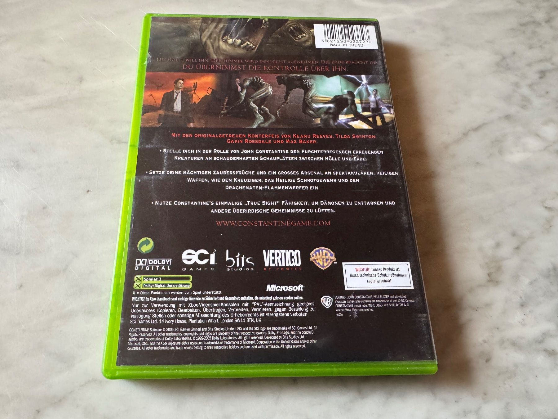 Microsoft Spiele: CONSTANTINE SPIEL FÜR XBOX – Gebraucht aus hägendorf von twilightprincess 2