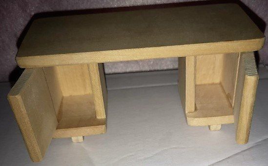 Spielzeuge: Puppenstuben Möbel Büroschreibtisch – Neu (gemäss Beschreibung) aus Lutzenberg von Pinschi01 1