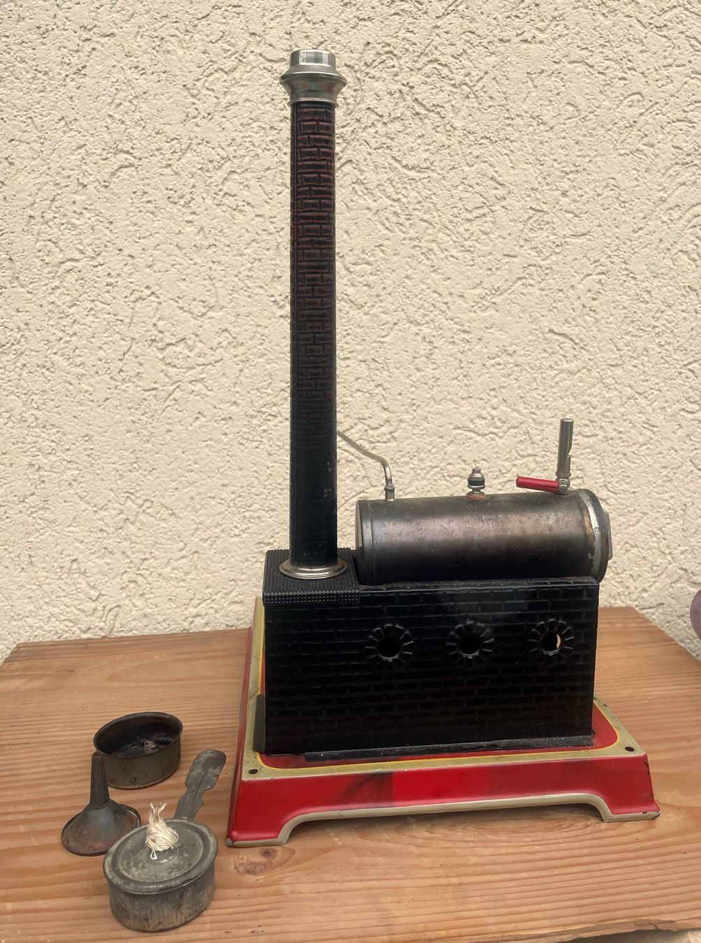 Giocattoli: Alte Dampfmaschine. Circa 1930 – Usato da Versoix venduto da HELVETICA_1 1