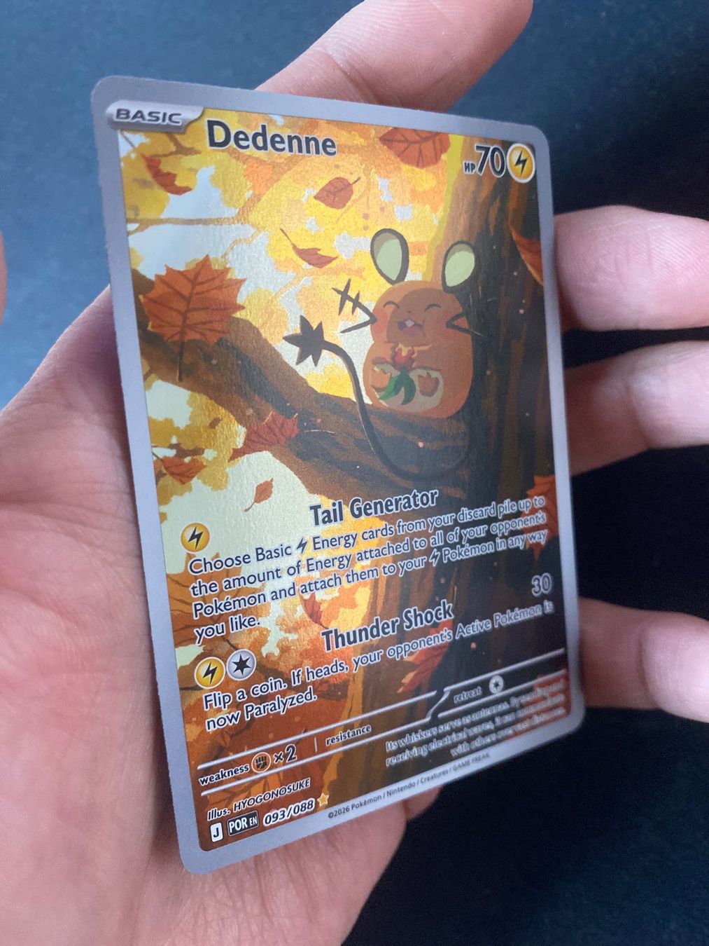 Pokémon Carte collezionabili: Dedenne 93 - Illustration Rare - Perfect Order - EN – Nuovo (secondo la descrizione) da Hausen AG venduto da Shrade 2