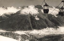 Davos gondel bahn Sessellift