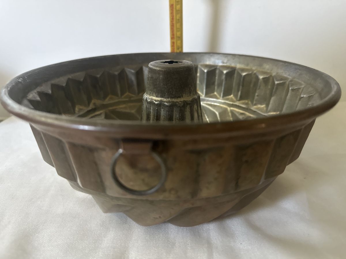 Backformen: Gugelhupf Backform aus Kupfer mit Ring gebraucht ca.24 cm – Gebraucht aus Zürich von Chaeffeler 4