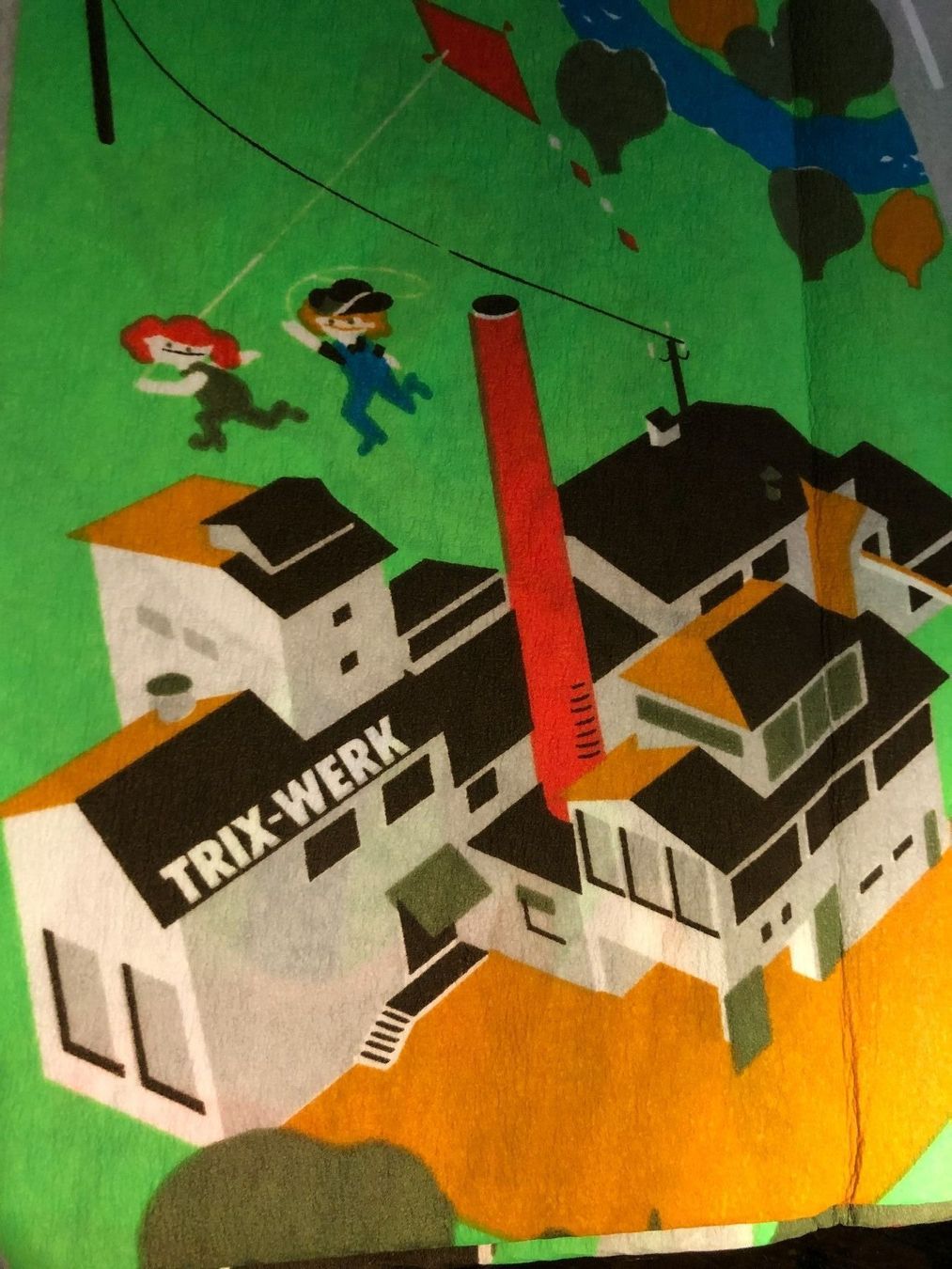 Giochi: TRIX-Spiel-Landschaft 7022 100%Nylon – Nuovo e nell'imballaggio originale da Burgdorf venduto da Gedora 5