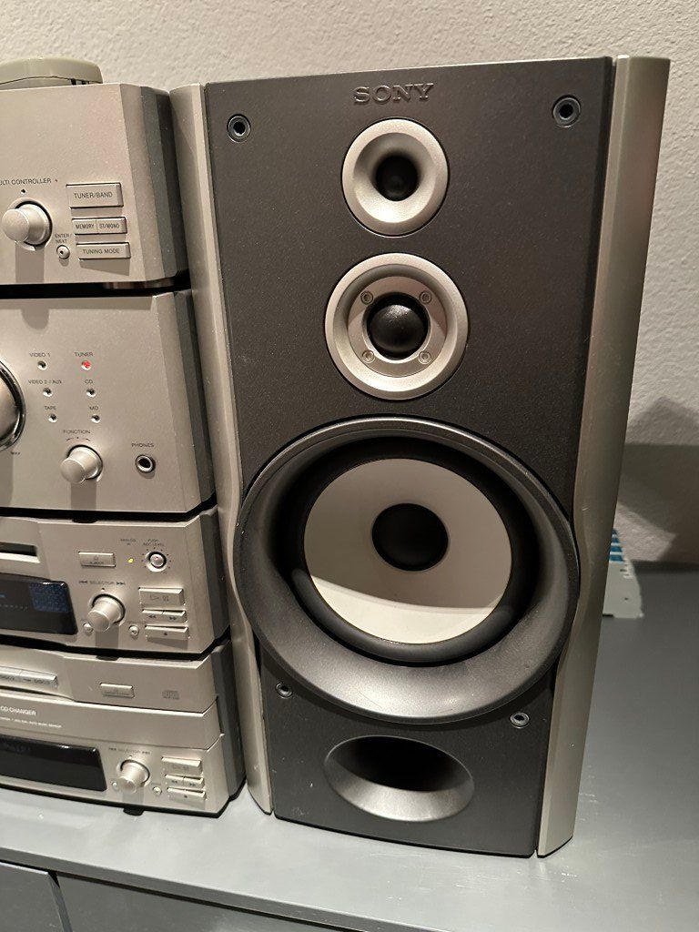 Stereoanlage SONY EX-770MD mit MiniDisc und Lautsprecher (Gebraucht) in ...